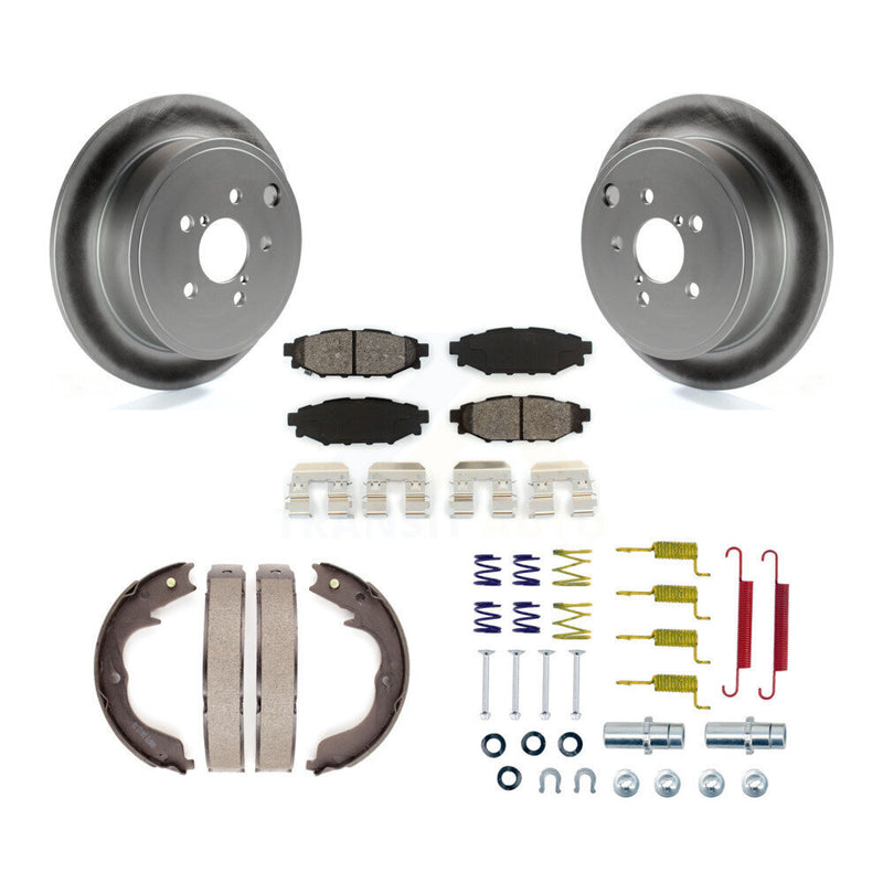 Transit Auto KGS-103486 Disc Brake Kit for 2010-2012 Subaru Legacy, Subaru Outback - Rear