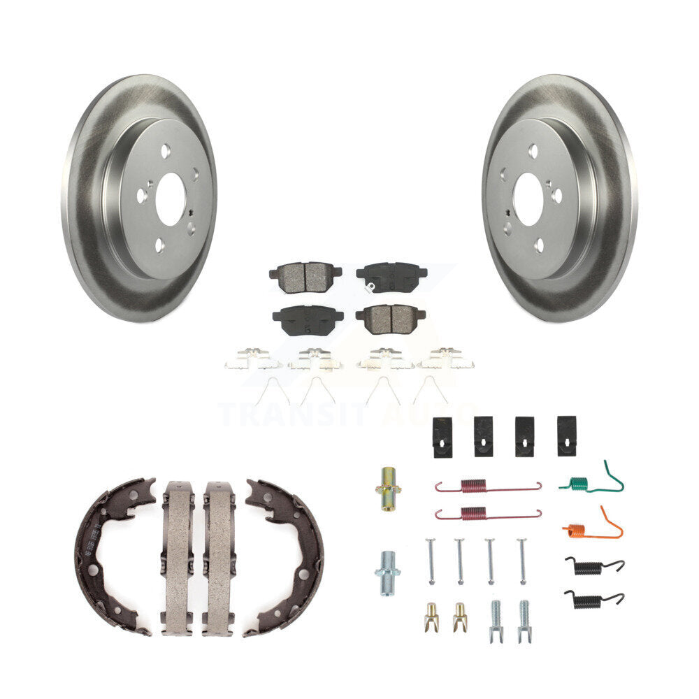 Transit Auto KGS-103496 Disc Brake Kit for 2009-2012 Pontiac Vibe, Toyota Matrix - Rear