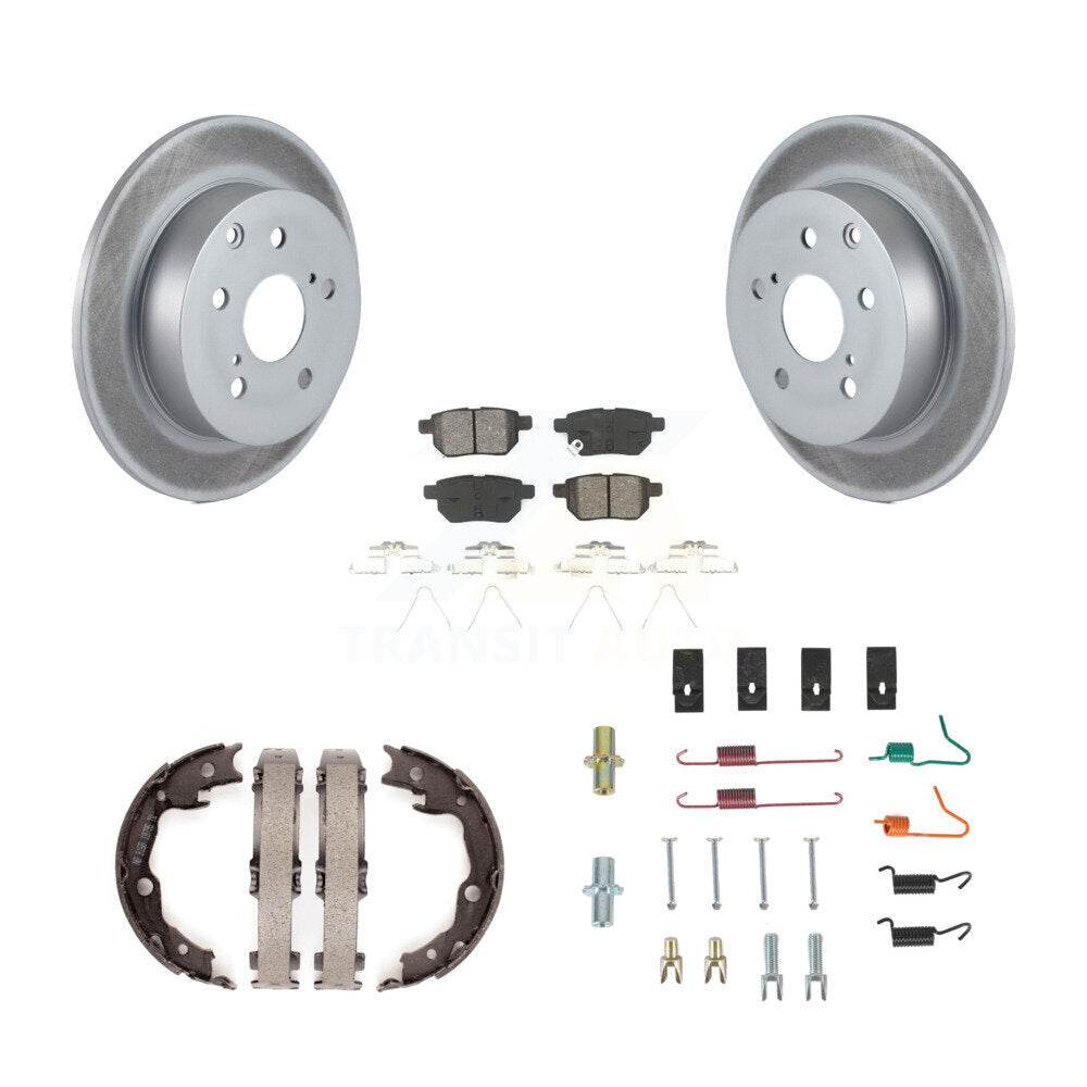 Transit Auto KGS-103497 Disc Brake Kit for 2010 Toyota Matrix - Rear