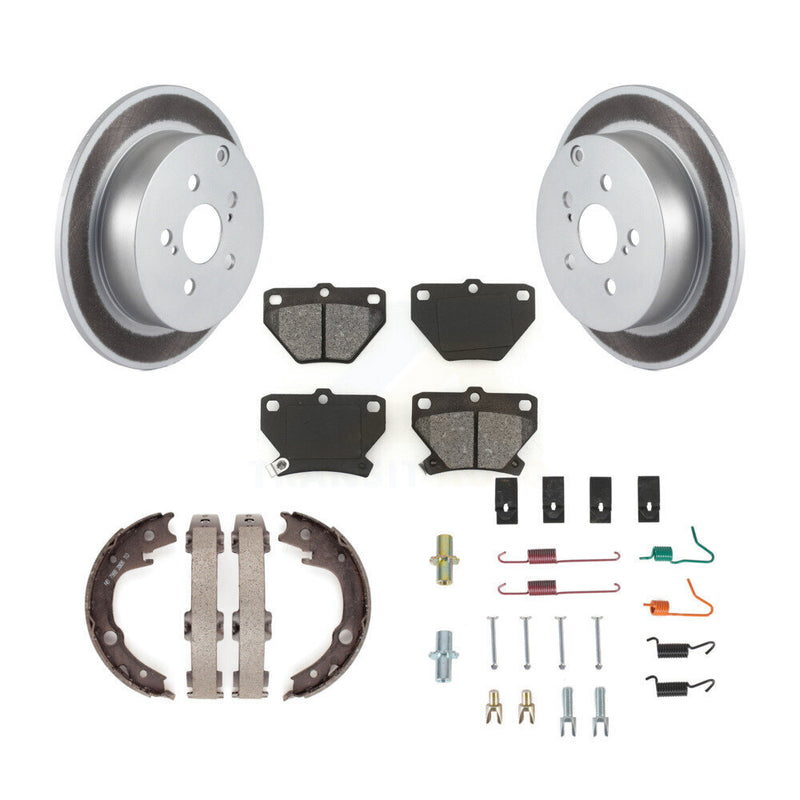 Transit Auto KGS-103499 Disc Brake Kit for 2000-2006 Pontiac Vibe, Toyota Corolla and More - Rear