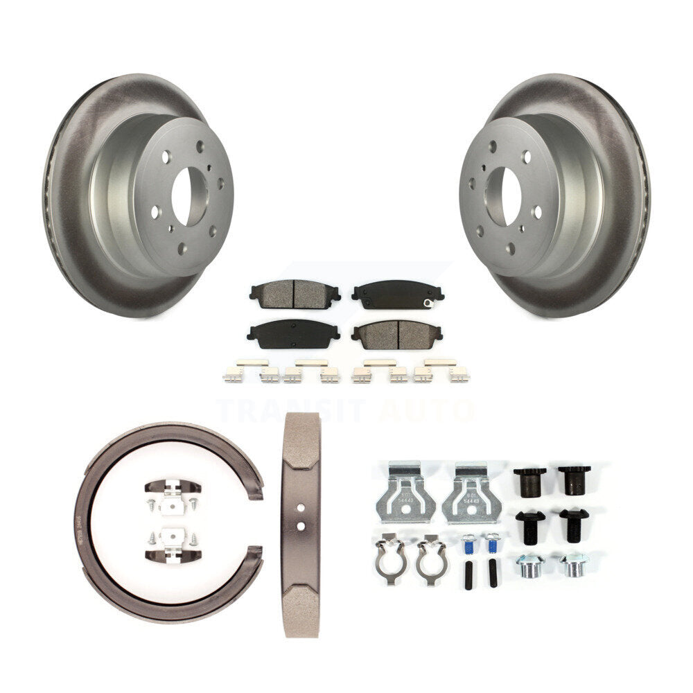 Transit Auto KGS-103501 Disc Brake Kit for 2007-2014 Chevrolet Silverado 1500, GMC Sierra 1500 and More - Rear