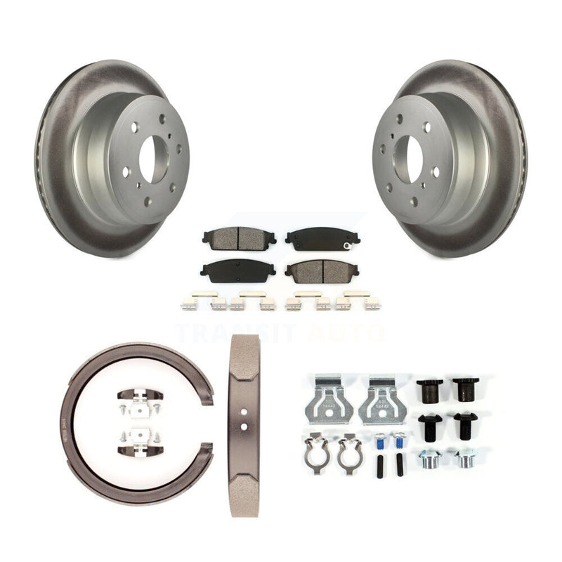 Transit Auto KGS-103501 Disc Brake Kit for 2007-2014 Chevrolet Silverado 1500, GMC Sierra 1500 and More - Rear