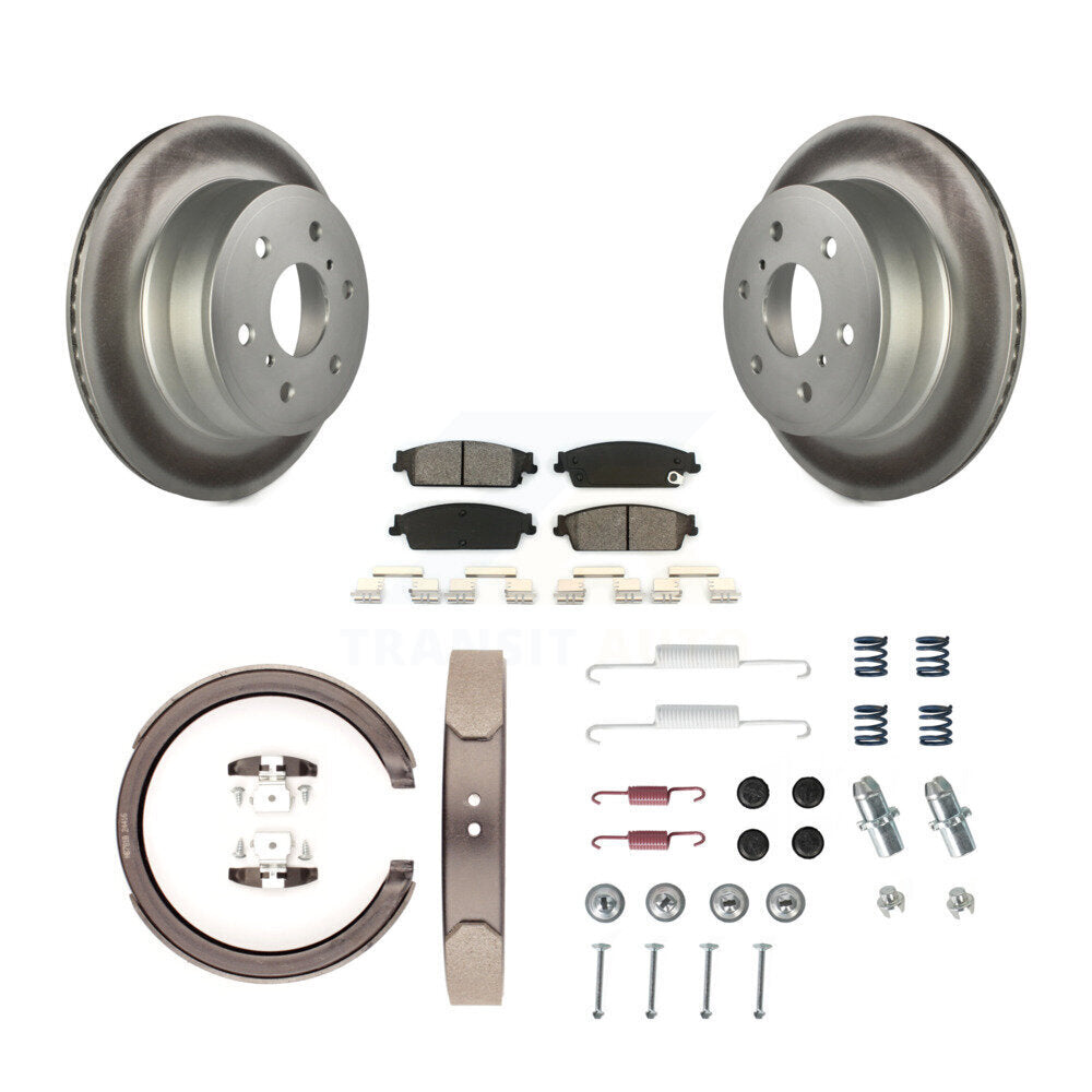 Transit Auto KGS-103502 Disc Brake Kit for 2013 Chevrolet Silverado 1500, GMC Sierra 1500 - Rear