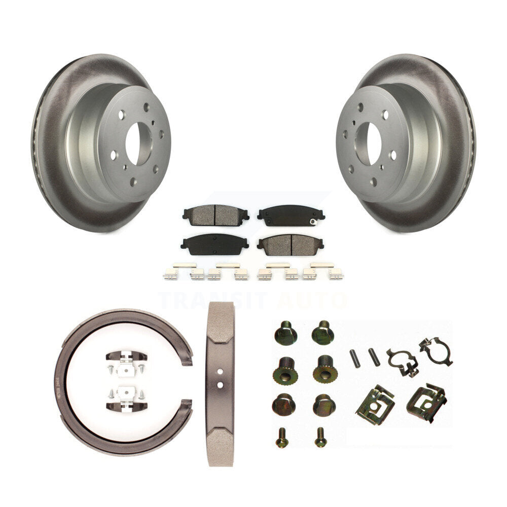 Transit Auto KGS-103503 Disc Brake Kit for 2007-2009 Chevrolet Silverado 1500, GMC Sierra 1500 - Rear