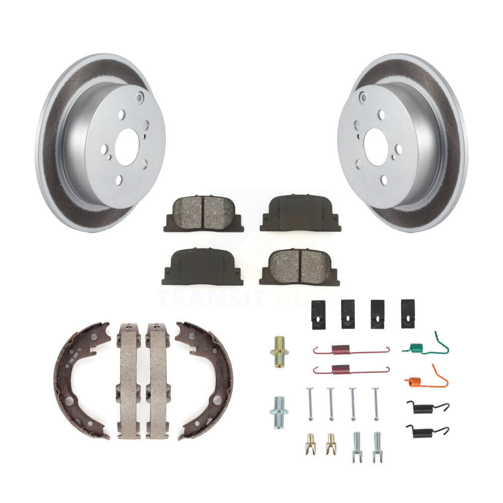 Transit Auto KGS-103506 Disc Brake Kit for 2005-2010 Scion tC - Rear