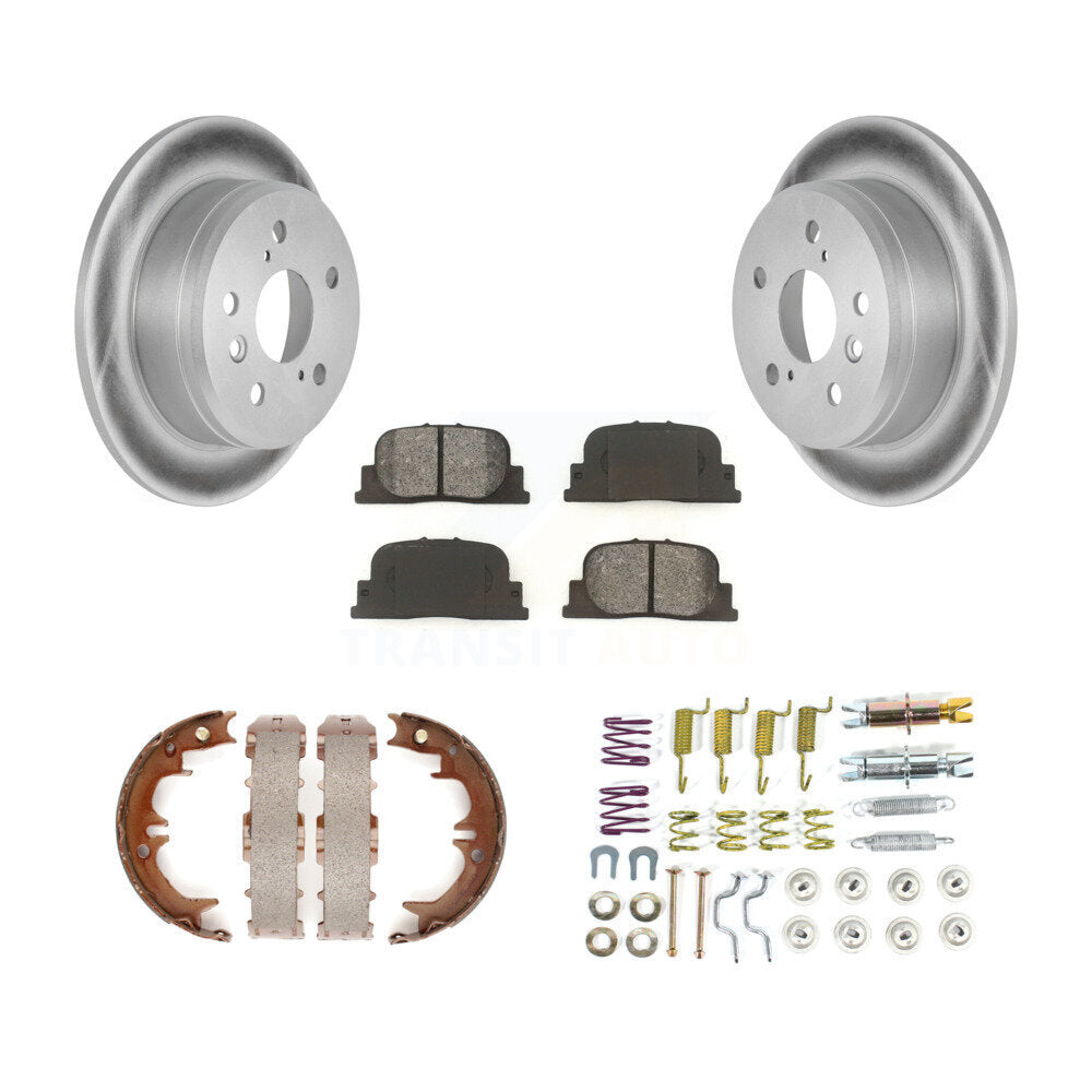 Transit Auto KGS-103507 Disc Brake Kit for 1999-2001 Lexus ES300, Toyota Camry - Rear