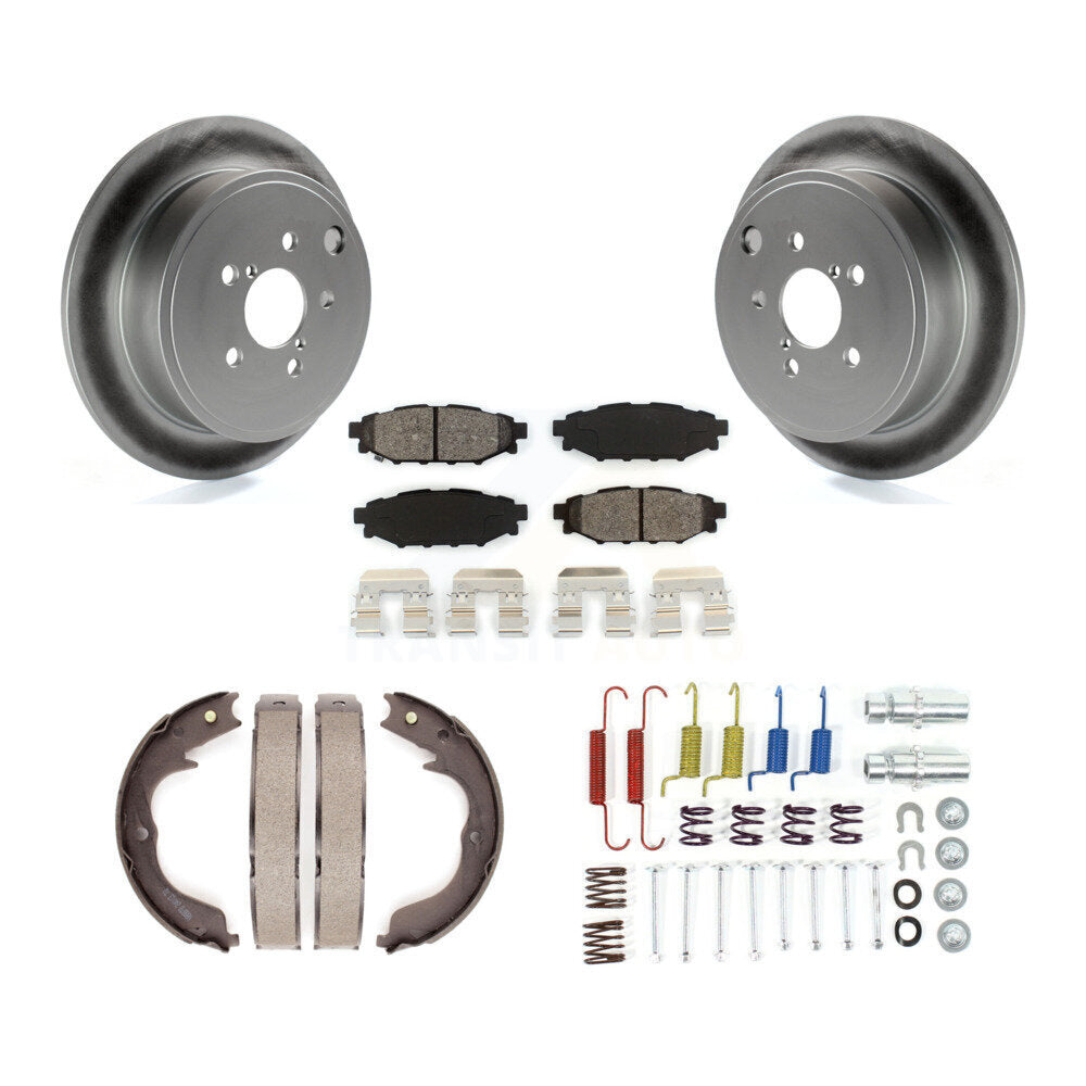 Transit Auto KGS-103512 Disc Brake Kit for 2008-2014 Subaru Impreza, Subaru Forester - Rear