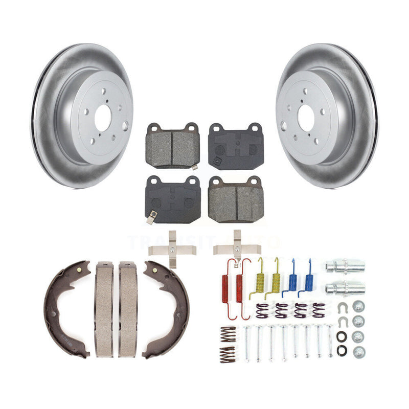 Transit Auto KGS-103513 Disc Brake Kit for 2009-2014 Subaru Impreza - Rear