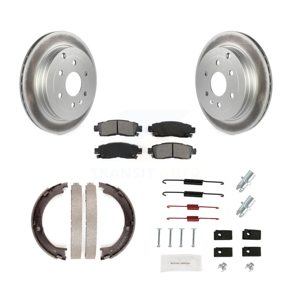 Transit Auto KGS-103526 Disc Brake Kit for 2007-2017 GMC Acadia Limited, Chevrolet Traverse and More - Rear