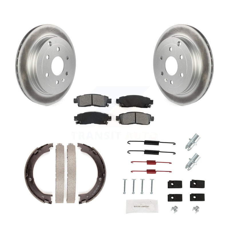 Transit Auto KGS-103526 Disc Brake Kit for 2007-2017 GMC Acadia Limited, Chevrolet Traverse and More - Rear
