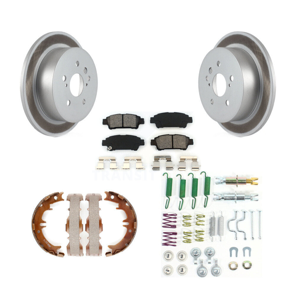 Transit Auto KGS-103538 Disc Brake Kit for 2004-2010 Toyota Sienna - Rear