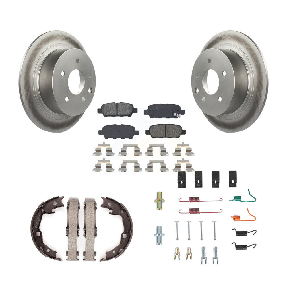 Transit Auto KGS-103541 Disc Brake Kit for 2007-2019 Nissan Juke, Nissan Sentra - Rear