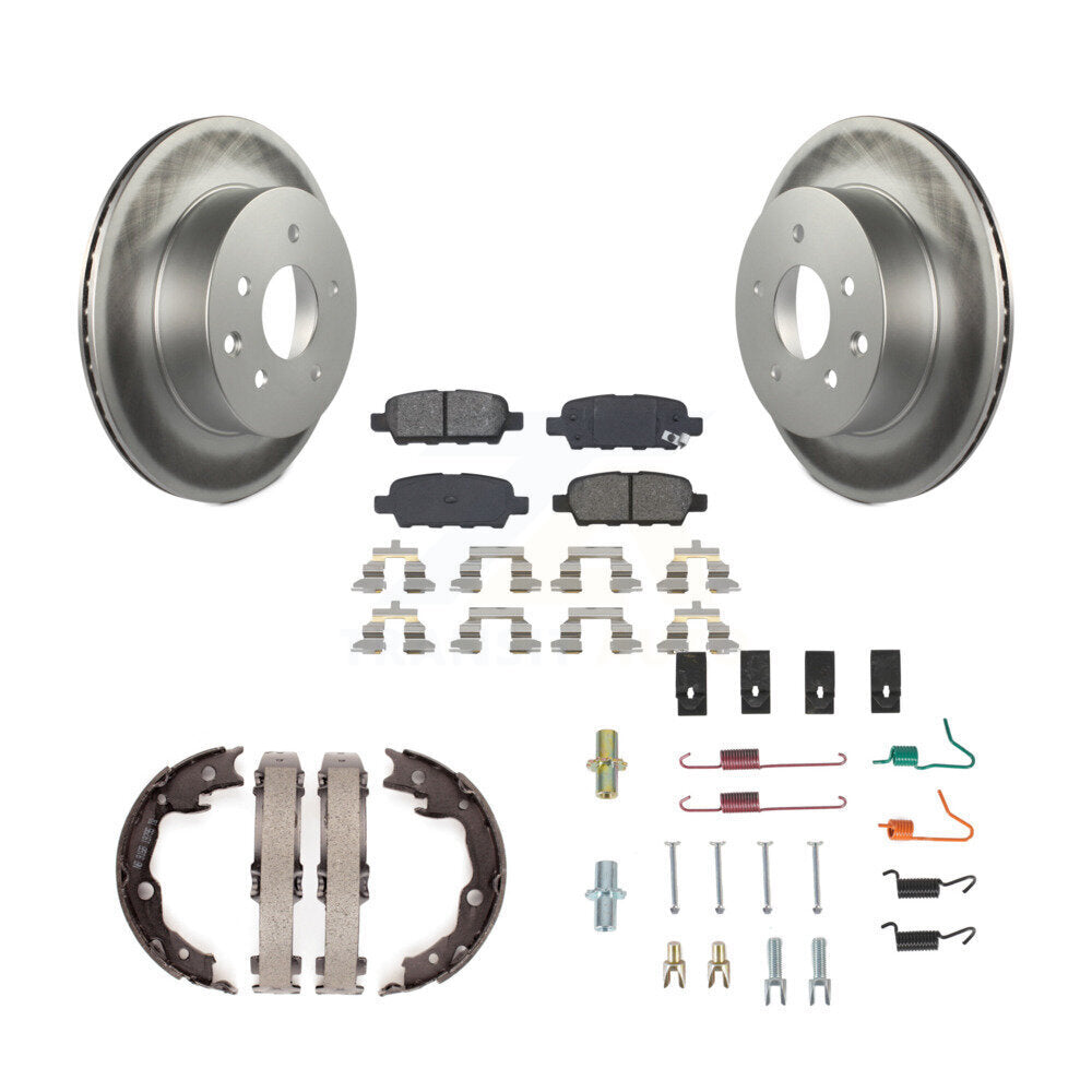 Transit Auto KGS-103542 Disc Brake Kit for 2008-2022 Nissan LEAF, Nissan Juke and More - Rear