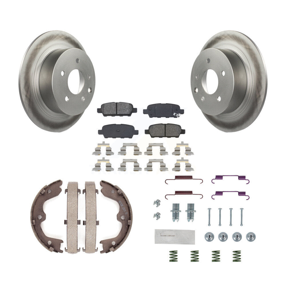 Transit Auto KGS-103543 Disc Brake Kit for 2002-2023 Nissan Altima, Nissan Maxima - Rear