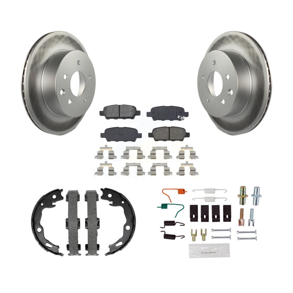 Transit Auto KGS-103544 Disc Brake Kit for 2014-2019 Nissan Rogue - Rear