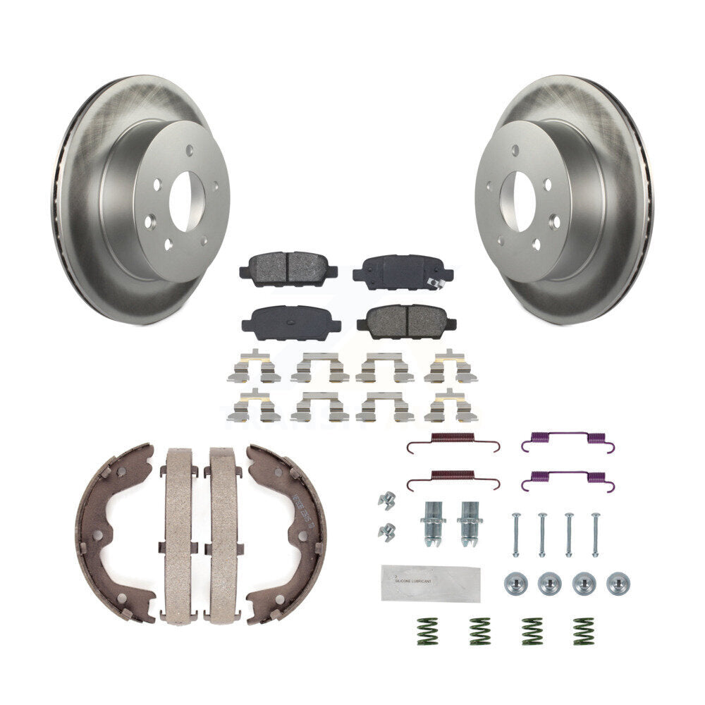 Transit Auto KGS-103545 Disc Brake Kit for 2003-2005 INFINITI G35, Nissan 350Z - Rear
