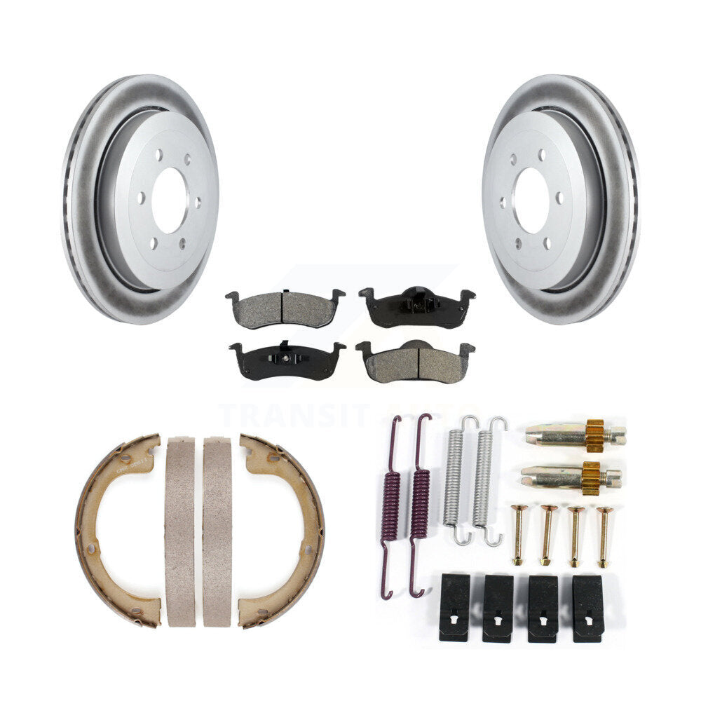 Transit Auto KGS-103547 Disc Brake Kit for 2007-2017 Ford Expedition, Lincoln Navigator - Rear