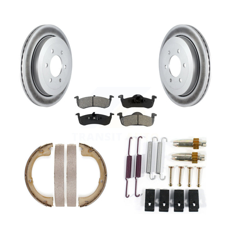 Transit Auto KGS-103547 Disc Brake Kit for 2007-2017 Ford Expedition, Lincoln Navigator - Rear