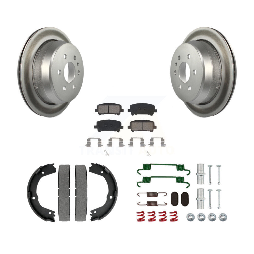 Transit Auto KGS-103548 Disc Brake Kit for 2015-2020 Chevrolet Colorado, GMC Canyon - Rear