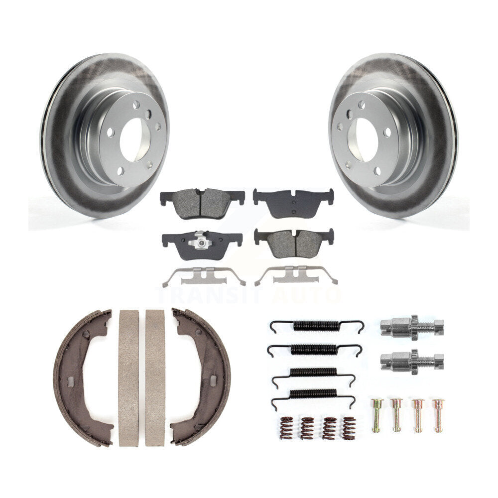 Transit Auto KGS-103557 Disc Brake Kit for 2015 BMW 328i - Rear