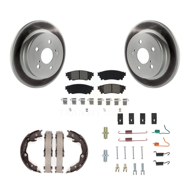 Transit Auto KGS-103562 Disc Brake Kit for 2020-2023 Toyota Camry - Rear