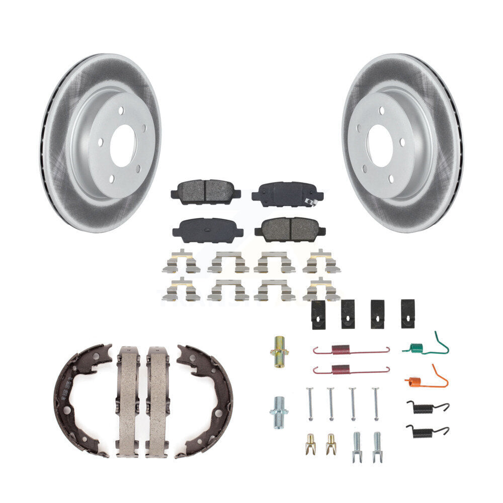 Transit Auto KGS-103565 Disc Brake Kit for 2017-2018 Nissan LEAF - Rear