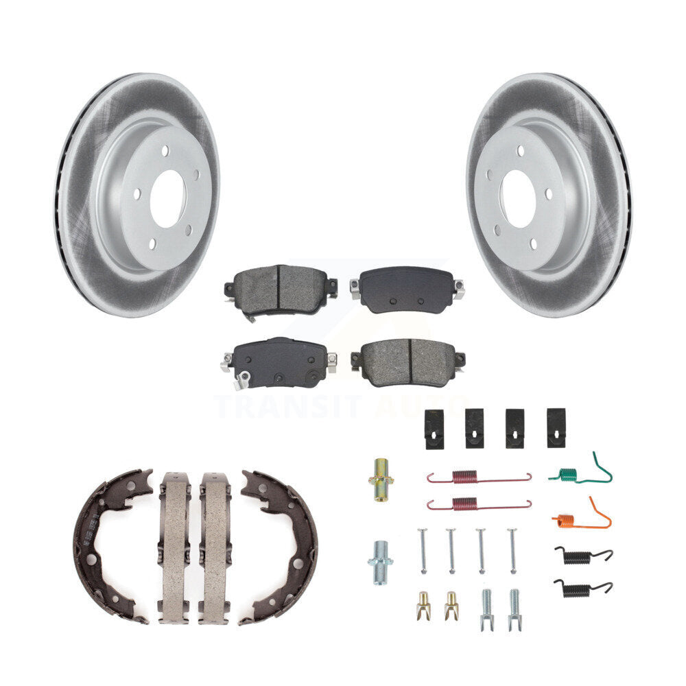 Transit Auto KGS-103566 Disc Brake Kit for 2018-2023 Nissan LEAF - Rear