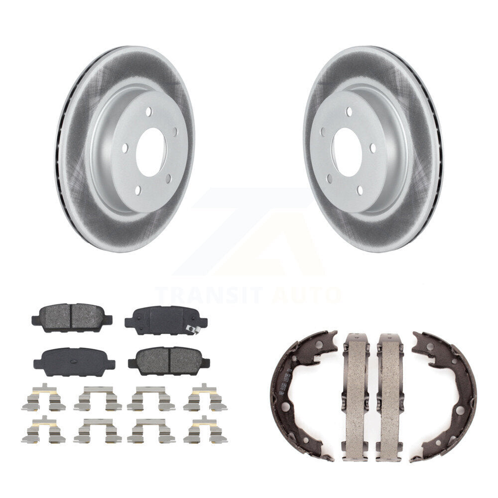 Transit Auto KGS-103571 Disc Brake Kit for 2017-2018 Nissan LEAF - Rear