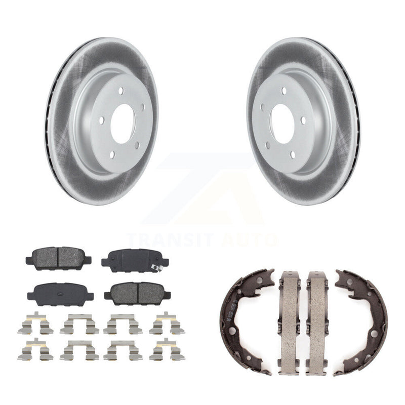 Transit Auto KGS-103571 Disc Brake Kit for 2017-2018 Nissan LEAF - Rear