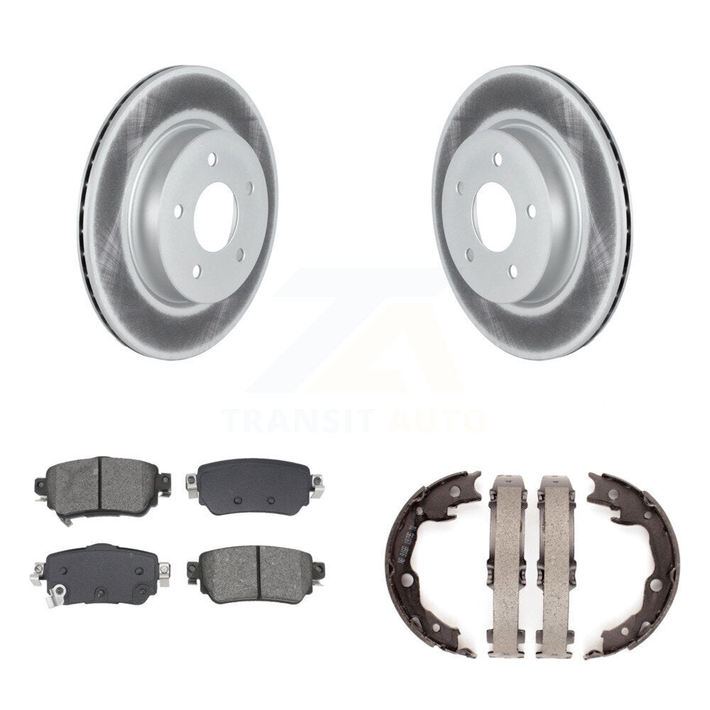 Transit Auto KGS-103572 Disc Brake Kit for 2018-2023 Nissan LEAF - Rear