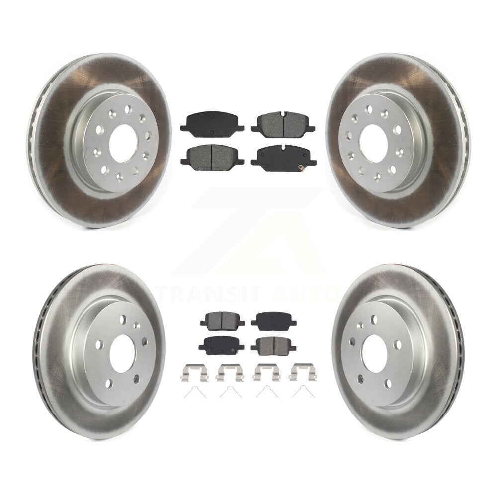 Transit Auto KGS-103575 Disc Brake Kit for 2021-2022 Chevrolet Camaro - Front and Rear