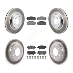 Transit Auto KGS-103577 Disc Brake Kit for 2021-2024 Hyundai Elantra - Front and Rear