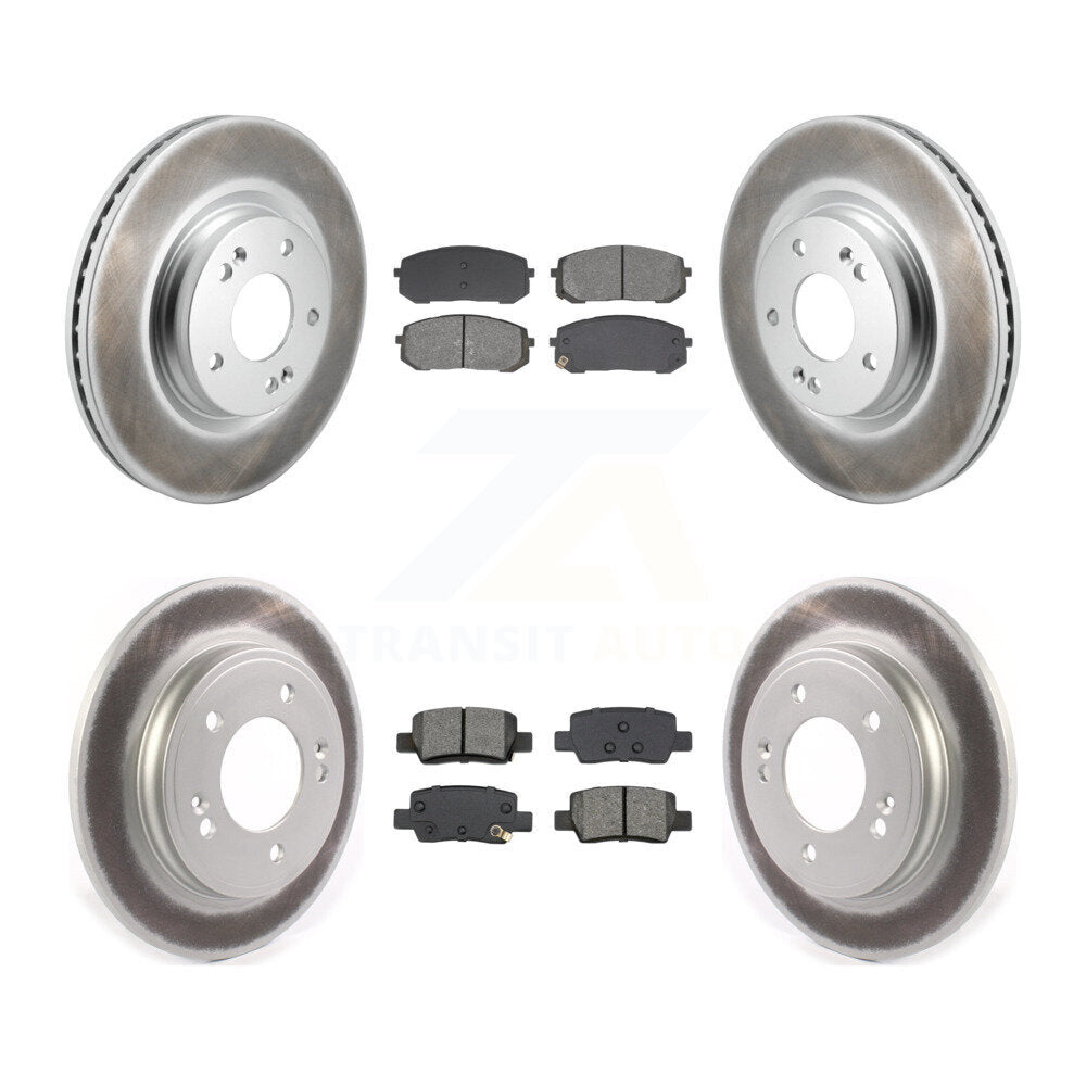 Transit Auto KGS-103578 Disc Brake Kit for 2021-2024 Hyundai Elantra - Front and Rear