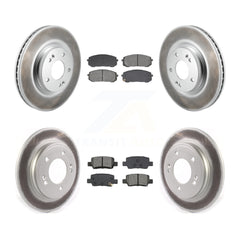 Transit Auto KGS-103578 Disc Brake Kit for 2021-2024 Hyundai Elantra - Front and Rear