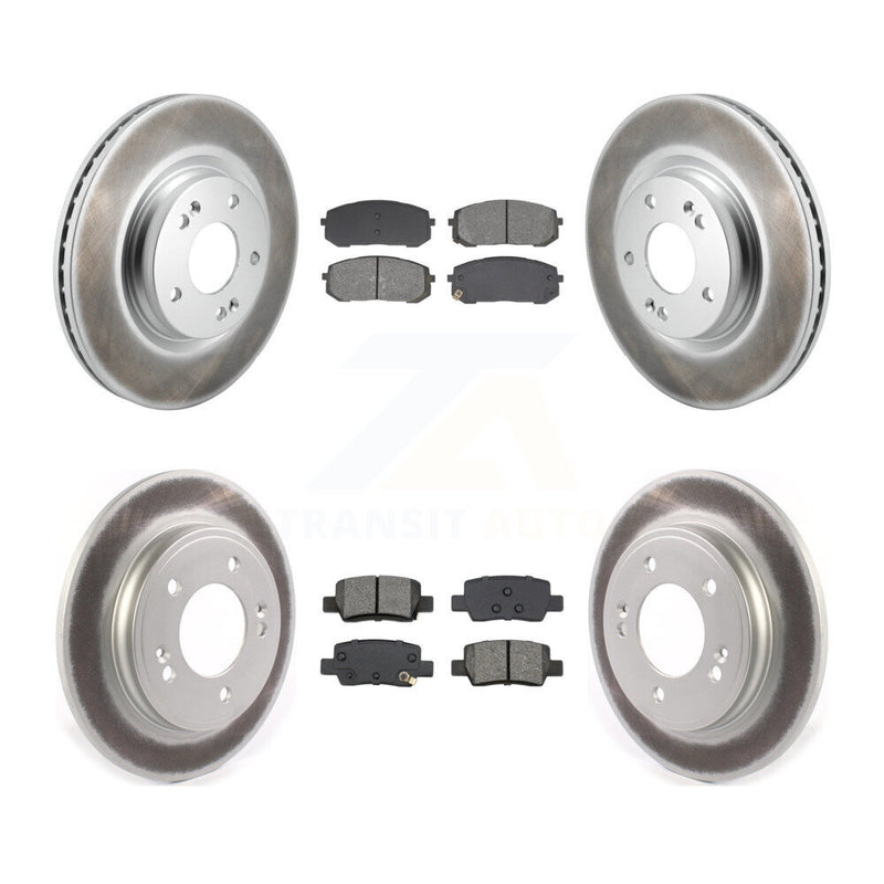 Transit Auto KGS-103578 Disc Brake Kit for 2021-2024 Hyundai Elantra - Front and Rear