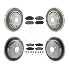 Transit Auto KGS-103581 Disc Brake Kit for 2020 Toyota Camry - Front and Rear