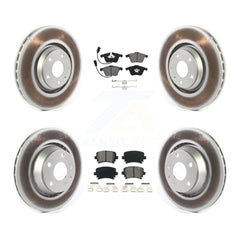 Transit Auto KGS-103582 Disc Brake Kit for 2010-2015 Audi TTS Quattro - Front and Rear