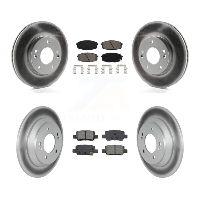 Transit Auto KGS-103583 Disc Brake Kit for 2021-2024 Kia Seltos - Front and Rear