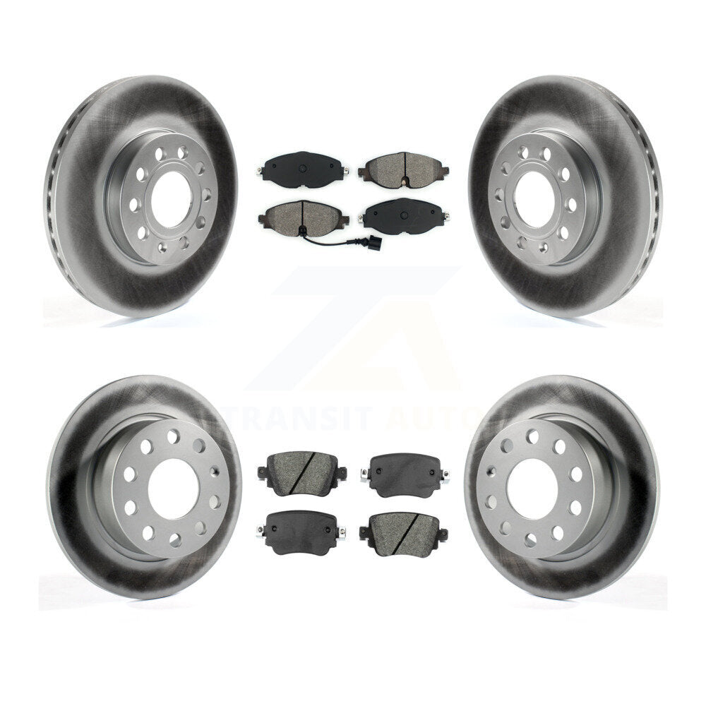 Transit Auto KGS-103588 Disc Brake Kit for 2015 Volkswagen Golf SportWagen - Front and Rear