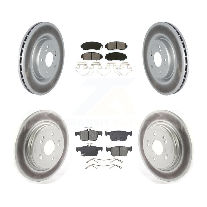 Transit Auto KGS-103594 Disc Brake Kit for 2022-2024 Acura RDX - Front and Rear