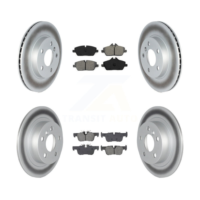 Transit Auto KGS-103597 Disc Brake Kit for 2014-2018 BMW i3s, BMW i3 - Front and Rear