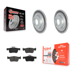 Transit Auto KGS-103614 Disc Brake Kit for 2024 Acura Integra - Rear