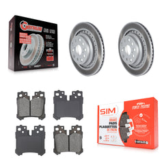 Transit Auto KGS-103625 Disc Brake Kit for 2008-2017 Lexus LS460, Lexus LS600h - Rear