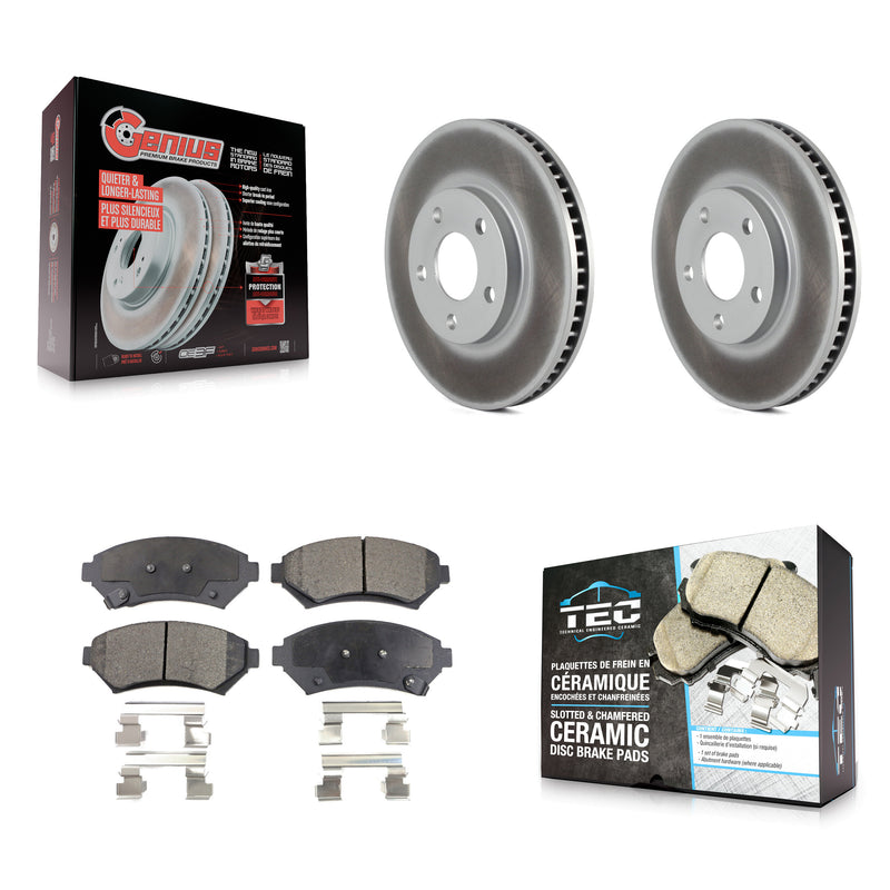 Transit Auto KGT-100006 Disc Brake Kit for 1997-2005 Buick LeSabre, Cadillac DeVille and More - Front