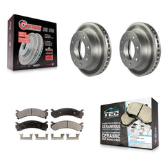 Transit Auto KGT-100013 Disc Brake Kit for 1999-2020 GMC Savana 3500, Chevrolet Express 3500 and More - Front