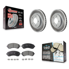 Transit Auto KGT-100015 Disc Brake Kit for 2001-2007 Buick Rendezvous, Pontiac Aztek - Front
