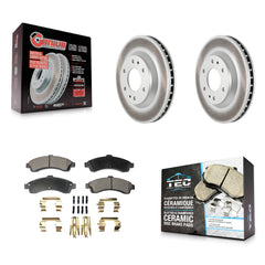 Transit Auto KGT-100017 Disc Brake Kit for 2002-2005 Chevrolet Trailblazer, GMC Envoy and More - Front