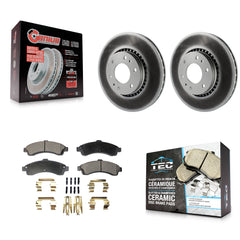 Transit Auto KGT-100019 Disc Brake Kit for 2002-2006 Isuzu Ascender, GMC Envoy and More - Front