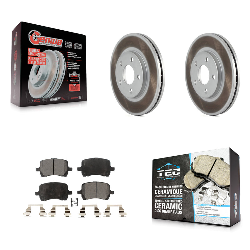 Transit Auto KGT-100031 Disc Brake Kit for 2004-2008 Chevrolet Malibu, Pontiac G6 - Front