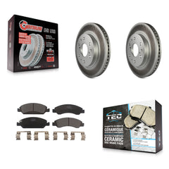 Transit Auto KGT-100035 Disc Brake Kit for 2005-2020 Chevrolet Suburban, Cadillac Escalade and More - Front